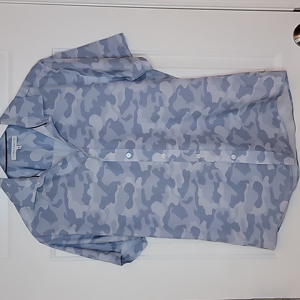 Vince Camuto Camo Button Down